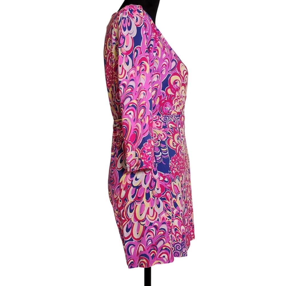 LILLY PULITZER Karlie Wrap Romper, Size Medium - Picture 2 of 14